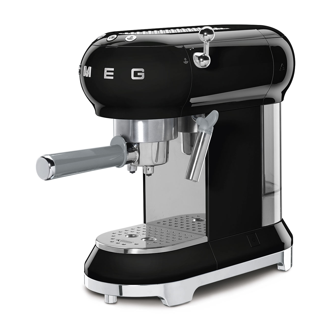 Smeg ECF01BLEU EspressoKaffeemaschine Schwarz