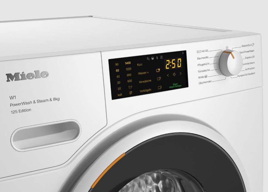 Miele WWB380WPS 125 Edition Waschmaschine, 8KG, Steam