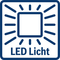 Die ebenso energieeffiziente wie langlebige LED-Beleuchtung erhellt den kompletten Innenraum des Kühlschranks. Durch die Position der Lampen ist eine Ausleuchtung auch bei voller Beladung gewährleistet. Die Lampen halten ein Geräteleben lang.