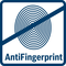 Edelstahlfronten mit Anti-Fingerprint Beschichtung sind durch eine spezielle Oberflächenversiegelung dauerhaft oberflächenversiegelt. Durch diese Schutzschicht  wird die Sichtbarkeit von Fingerabdrücken wesentlich reduziert.