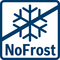 NoFrost: nie wieder Abtauen dank perfektem Schutz vor Eisbildung – das spart Mühe und Zeit.
