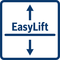 EasyLift Glasplatte: leichte Höhenverstellbarkeit, dadurch flexibler Innenraum.