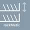 Bei Geschirrspülern mit rackMatic können Sie den Oberkorb bequem in drei Stufen in der Höhe verstellen. Das erleichtert das Be- und Entladen und Sie können im Oberkorb bei Bedarf auch größere Töpfe, Teller oder Gläser unterbringen.