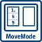 MoveMode: Durch das verschieben des Kochgeschirrs kann die Leistung minimieren oder maximieren.