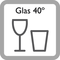 Das Glas 40°C Programm ist besonders schonend beim spülen von guten Gläsern. Damit haben Sie langfristig Freude an hochwertigen Gläsern.