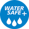 WaterSafe+ - Wenn der Zulaufschlauch beschädigt ist oder leckt, wird der Zulauf am Wasserhahn automatisch verriegelt. Das Wasser kann nicht mehr in Ihre Küche gelangen.